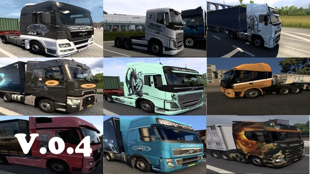 AI Truck Traffic Paintwork (by Joker)